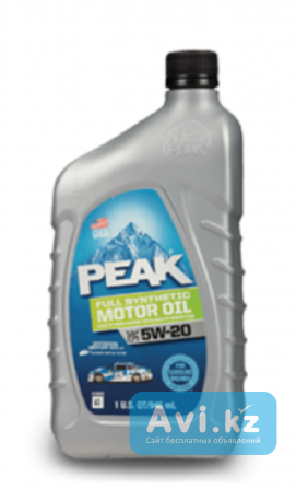 Синтетическое моторное масло PEAK Full Synthetic 5W-20 Алматы - изображение 1