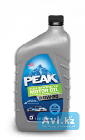 Синтетическое моторное масло PEAK® Full Synthetic 0W-20 / API SN Алматы - изображение 1