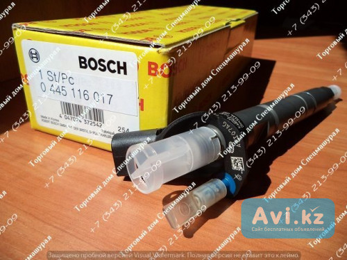 Форсунки Bosch 0445116017 Алматы - изображение 1