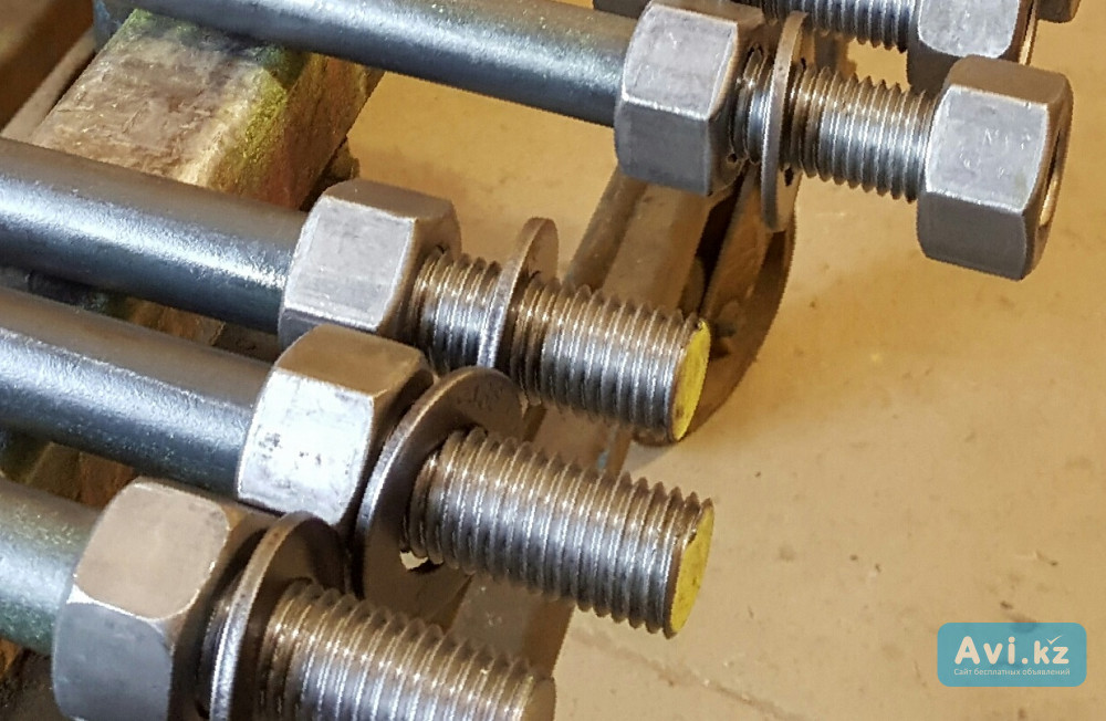 Шайбы для фундаментных болтов. 1 м24х800 вст3пс2. Изготовим - гайки, шпильки, болты. Фундаментный болт м36. Болт 1.