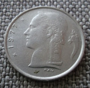Бельгия 1 франк 1977 Петропавловск