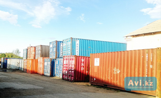 Продам контейнеры морские 40 (сорока) футовые (40нс). Казахстан, г. Костанай Костанай - изображение 1