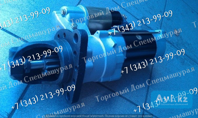 Стартер 600-813-3930 для экскаваторов, бульдозеров Komatsu Алматы - изображение 1