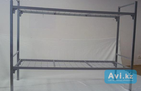 Кровати металлические для бытовок, купить металлические кровати Астана - изображение 1