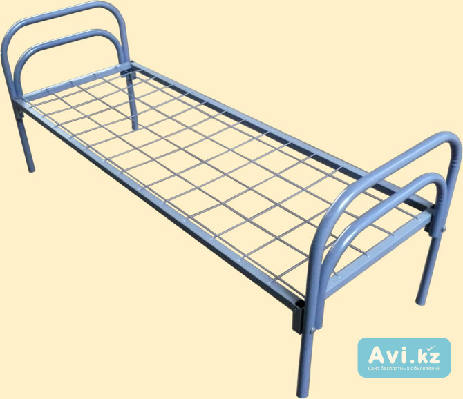 Кровать металлическая 90х200, кровати металлические эконом Атырау - изображение 1