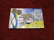 10 рублей 2013 года. Универсиада в Казани - в буклете Павлодар