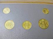 Казахстан. Комплект тиынов (1993 г.) - в состоянии Proof Павлодар