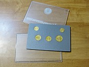 Казахстан. Комплект тиынов (1993 г.) - в состоянии Proof Павлодар