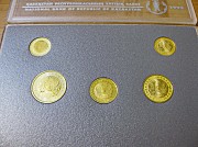 Казахстан. Комплект тиынов (1993 г.) - в состоянии Proof Павлодар