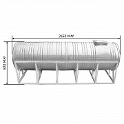 Баки из пищевой нержавейки для воды от 250 л доставка из г.Алматы