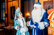 Дед Мороз и Снегурочка на корпоратив Астана