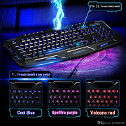 Продам игровую клавиатуру с подсветкой кнопок Mrm Power M200 Алматы