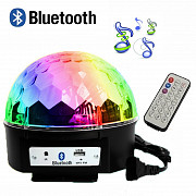 Светящийся диско шар (цветомузыка) с Bluetooth и Usb Алматы