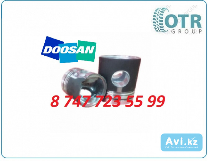 Поршень на Doosan De-12tis 65.02501-0222 Алматы - изображение 1