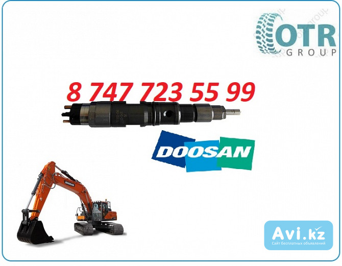 Топливная форсунка Doosan Dx340lc 65.10401-7001c Алматы - изображение 1