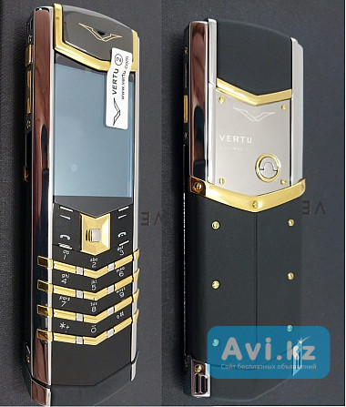 Верту Vertu Signature S Design Chrome Gold реплика Алматы - изображение 1