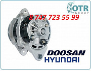 Генератор на экскаватор Doosan, Hyundai 390050 Алматы