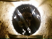 Кованый сюжетный светильник с черепом. Сталкер Нур-Султан (Астана)