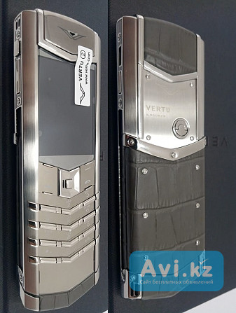 Верту Vertu Signature S Design Crocodile Gray реплика Алматы - изображение 1