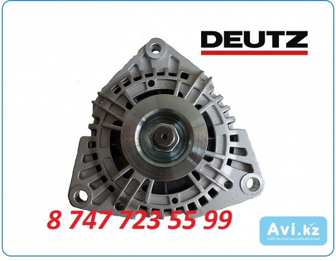 Генератор на двигатель Deutz 0124655106 Алматы - изображение 1