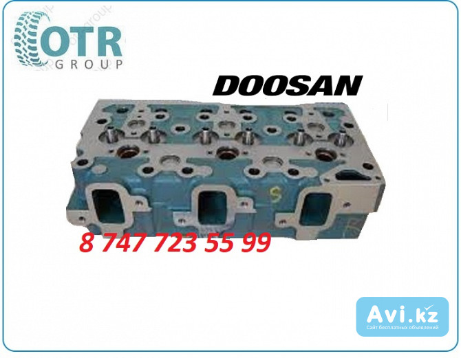 Головка блока цилиндров Doosan De12tis 65.03101-6084b Алматы - изображение 1