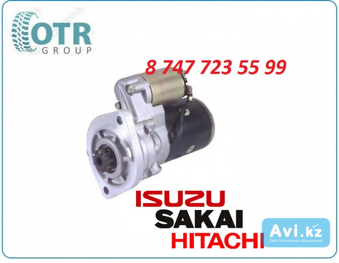 Стартер Isuzu 3kr1, Sakai S114-449a Алматы - изображение 1