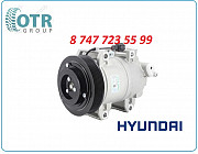 Компрессор кондиционера на Hyundai r210 506221-0470 Алматы