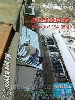 Монтаж балконного козырька в алматы 87078106173 Алматы - изображение 1