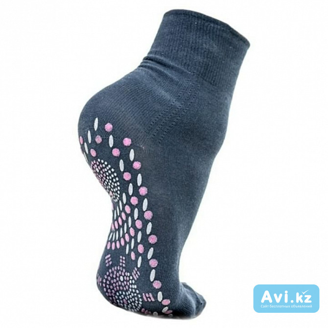 Турмалиновые носки согревающие с массажным эффектом Астана - изображение 1
