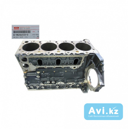 Запчасти, блок Isuzu 6hk1 8980054082 Алматы - изображение 1