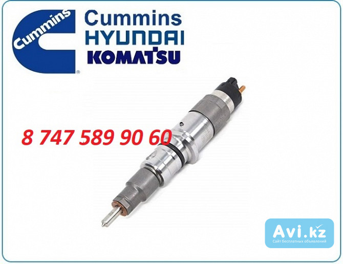 Форсунка на экскаватор Komatsu 0445120231 Алматы - изображение 1