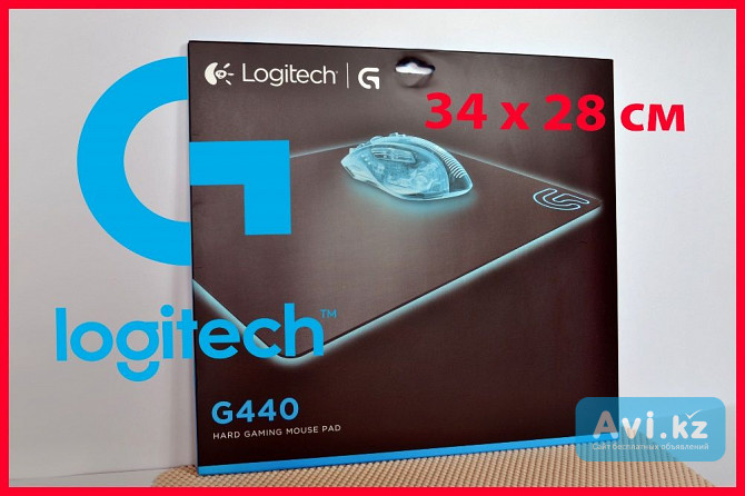 Игровой коврик Logitech G440 (новый, оригинал) Астана - изображение 1