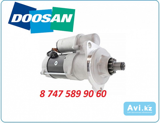 Стартер Doosan dx225 65.26201-7093 Алматы - изображение 1