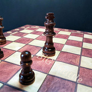 Деревянный набор игр 3 в 1 – Шашки Шахматы Нарды Алматы