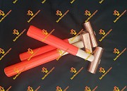 Молоток медный искробезопасный 0, 3кг 0, 5кг 0, 8кг 1кг 1, 5кг 1, 8кг 2кг с ручкой Астана