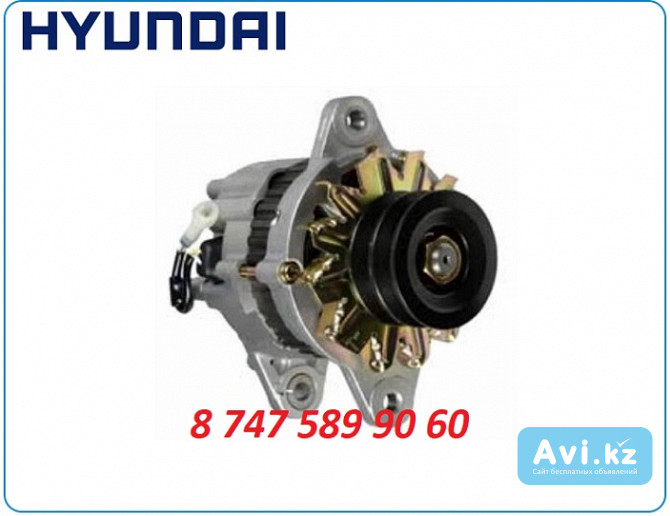 Генератор на кран Hyundai Hc50, Hc25 Me067522 Алматы - изображение 1