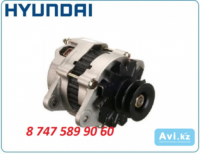 Генератор на экскаватор Hyundai R390 37300-8y050 Алматы - изображение 1