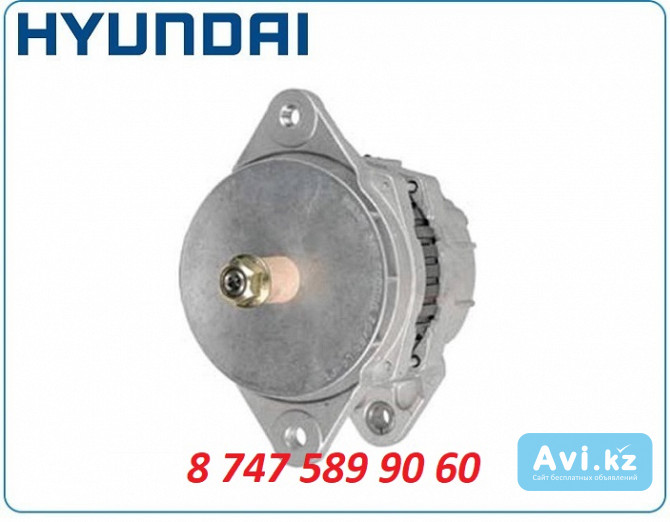 Генератор на экскаватор Hyundai r450, r455 3935531 Алматы - изображение 1