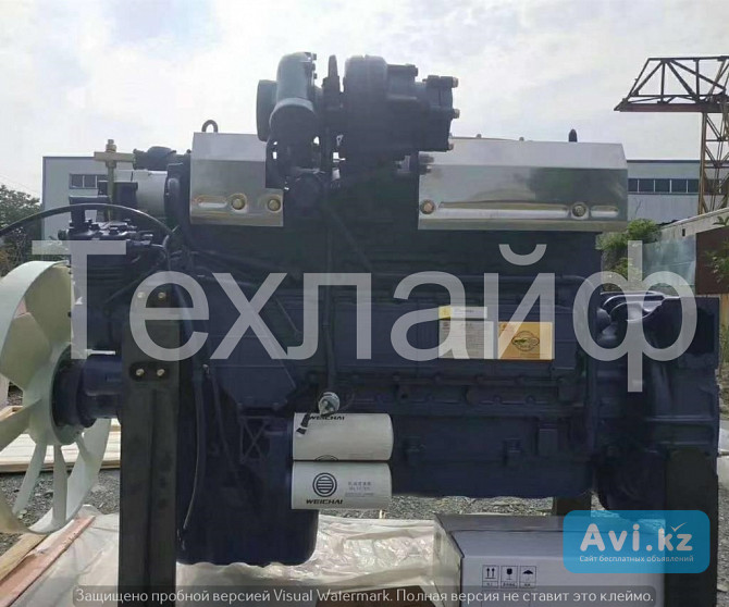 Двигатель Weichai Wd10g240e203 Евро-2 на фронтальные погрузчики Sem 660d Экибастуз - изображение 1