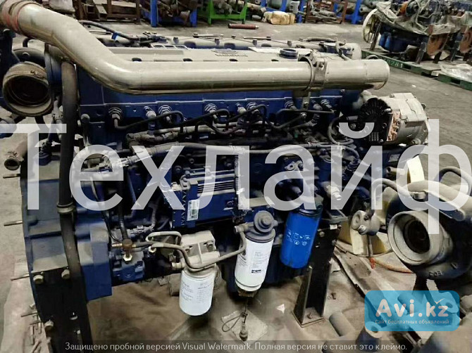 Двигатель Weichai Wp7.270e42 Евро-4 на Маз-5550, Zoomlion Qz25v Экибастуз - изображение 1
