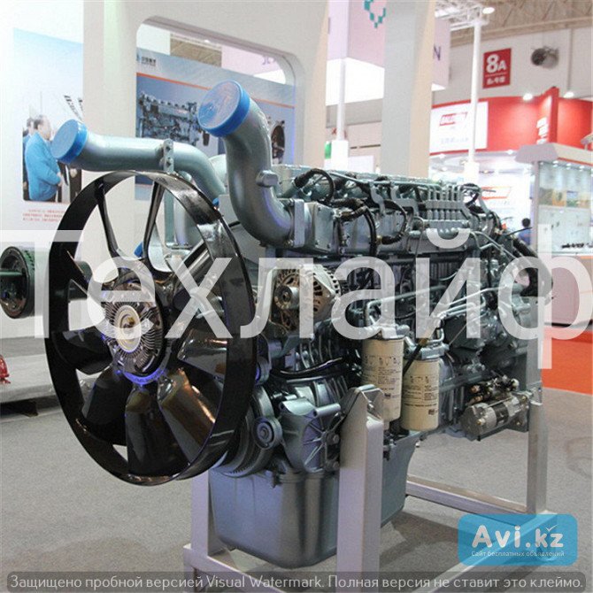 Двигатель Weichai Wd615.38 Евро-3 на самосвалы North Benz 8x4 Nd3138k Экибастуз - изображение 1