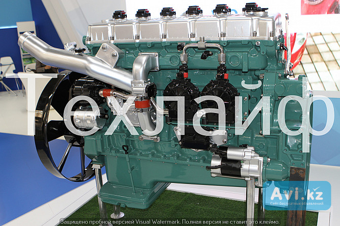 Двигатель Faw Ca6sm2-37e5n Евро-5 газовый на Faw Ca4253, Ca4252 Экибастуз - изображение 1