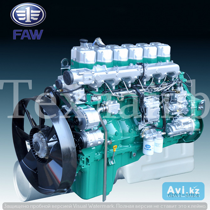 Двигатель Faw Ca6dn1-50e4 Евро-4 на тягачи Faw Ca4250 Экибастуз - изображение 1
