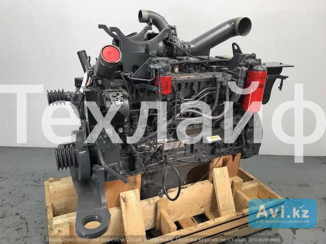 Двигатель Komatsu Saa6d140e-3 Евро-3 на экскаваторы Pc750-7 Экибастуз - изображение 1
