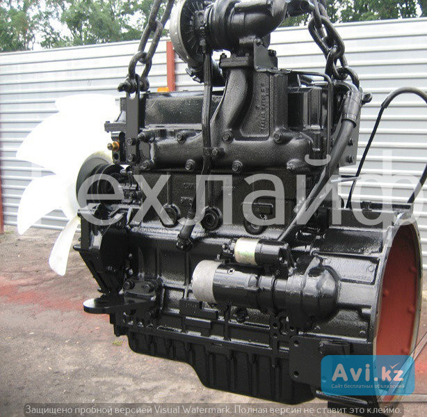 Двигатель Komatsu S4d106-1fa (4tnv106) на Wb97r-2, Wb93r-2, Wb91r-2, Wb98a-2 Экибастуз - изображение 1