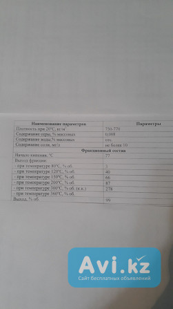 Газовый конденсат стабильный Астана - изображение 1