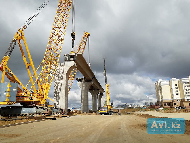 Аренда гусеничного крана, 50 тонн, 60 тонн, 100 тонн, 120тонн, 140 тонн, 150 тонн, 160 тонн, 250 т Алматы - изображение 1