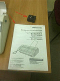 Продам в новом состоянии Телефон факс Panasonic Kx-ft982 White Алматы