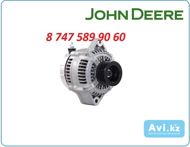 Генератор john Deere 6081 Se501842 Алматы - изображение 1