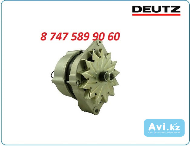 Генератор Deutz F3l1011f 11.201.869 Алматы - изображение 1